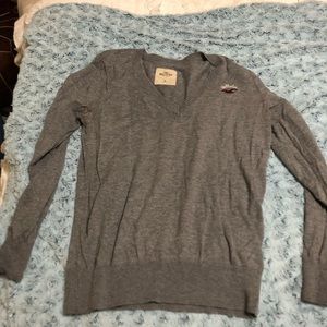Grey Hollister Sweater